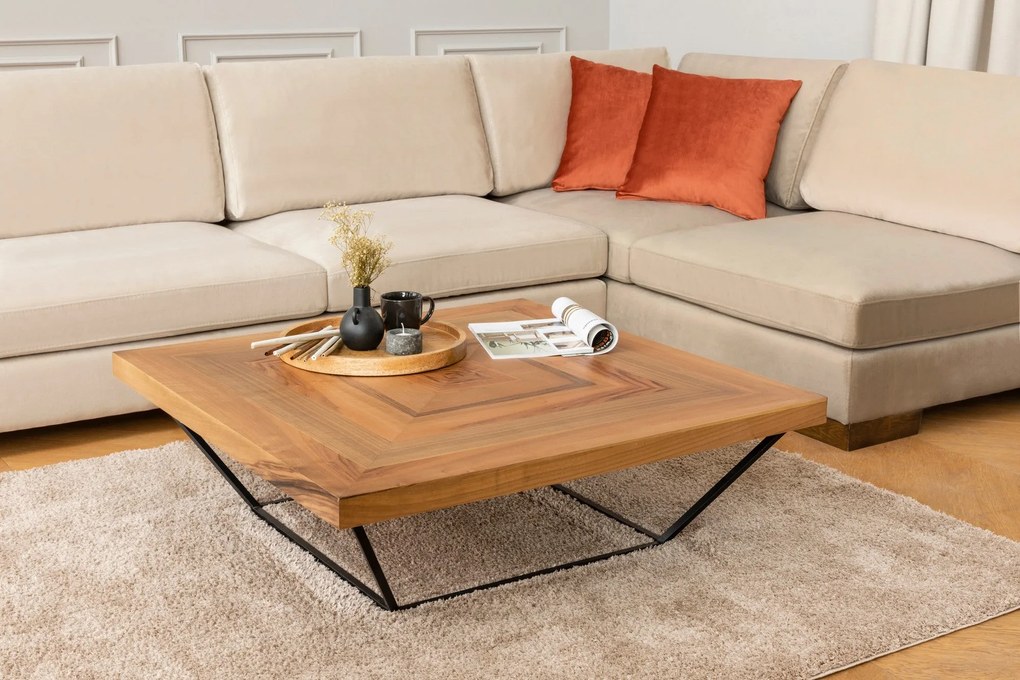 Sofá de Canto Tulip – Bege – 313 cm x 193 cm