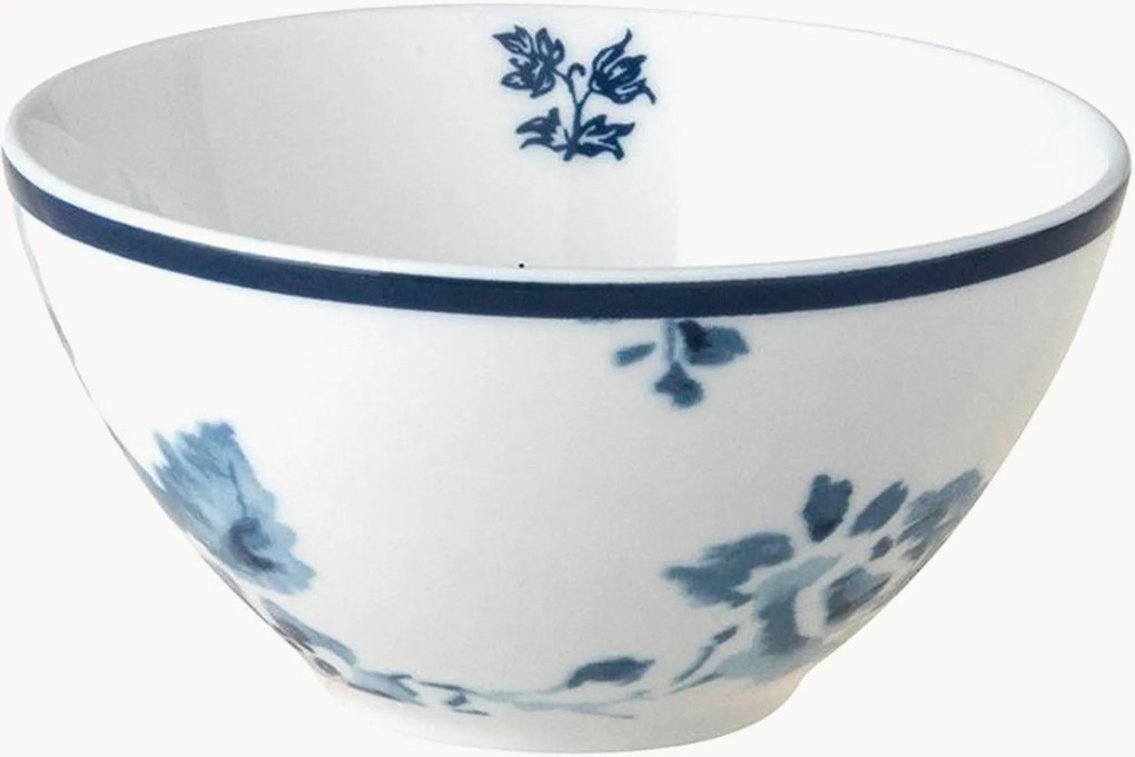 Taças pequenas em porcelana China Rose, conjunto de 4