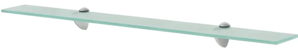 Prateleira flutuante vidro 80x10 cm 8 mm