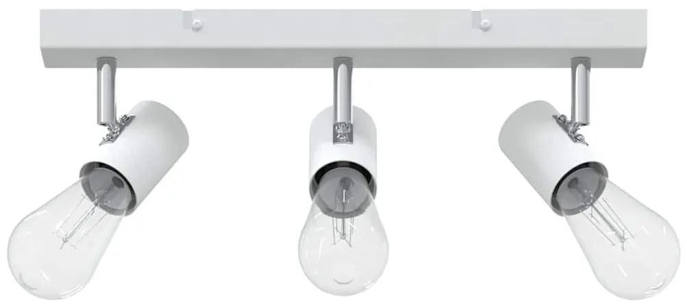 Spotlight de Teto 3 Via Ajustável Branco E27