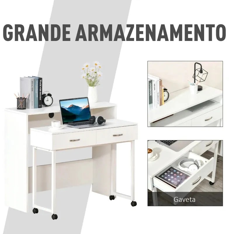 Conjunto de Secretária Linus - Design Nórdico