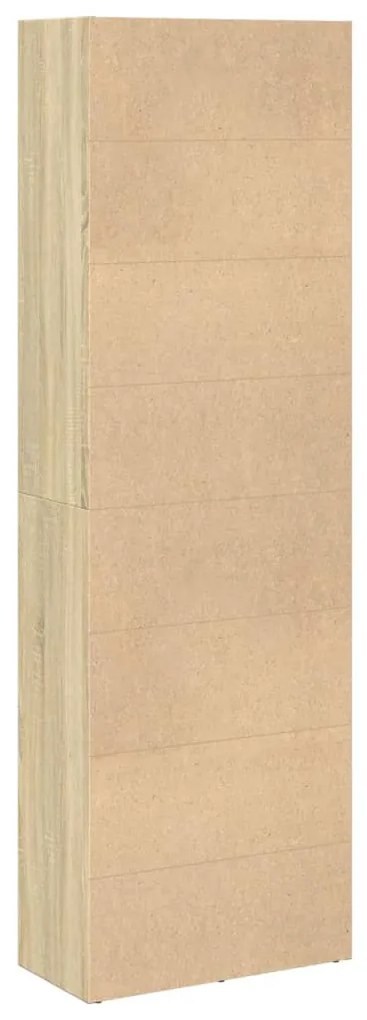 Estante 60x30x189 cm derivados de madeira carvalho sonoma