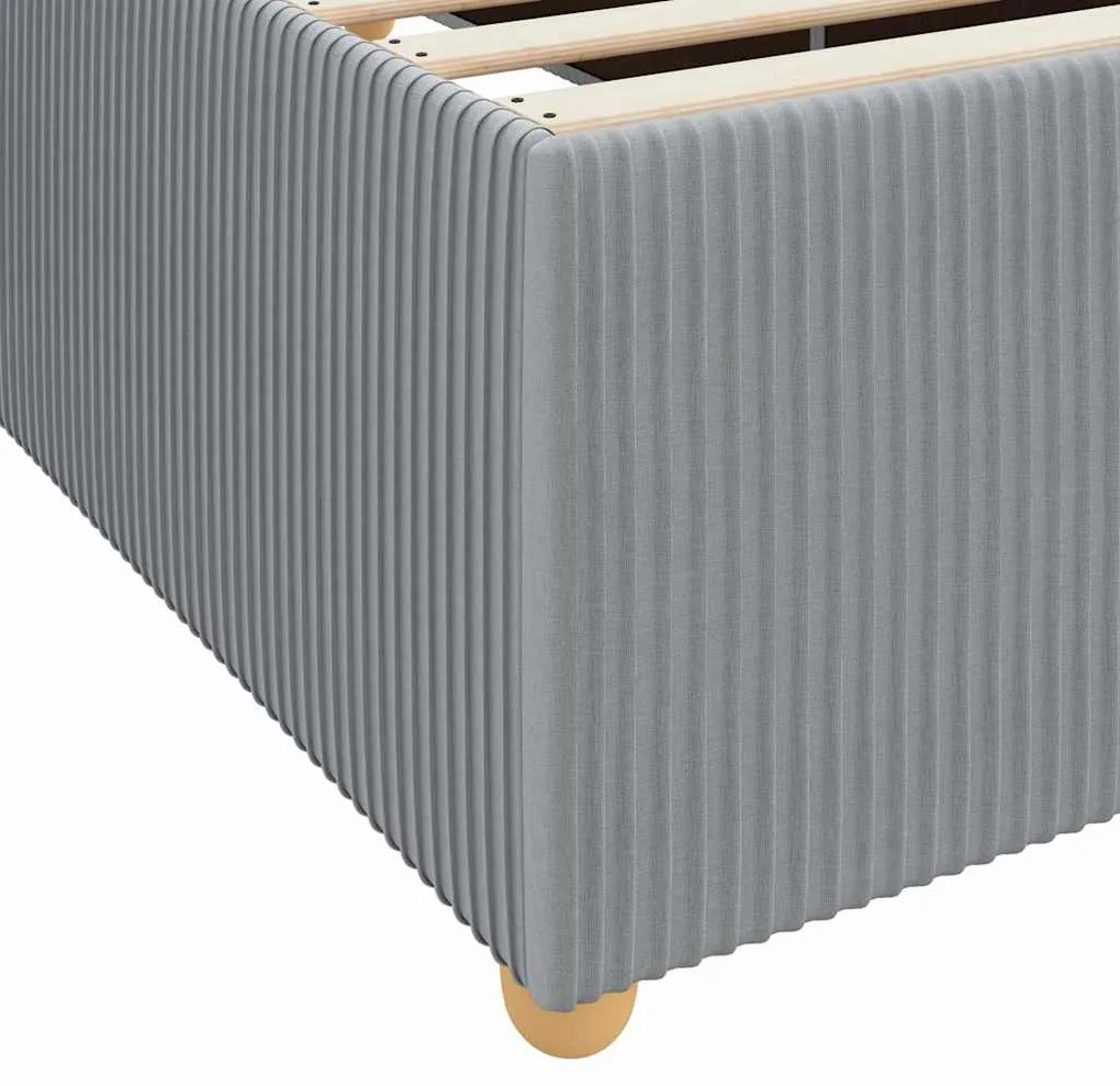Estrutura da Cama Outros Cinzento-claro 180 x 200 cm tecido