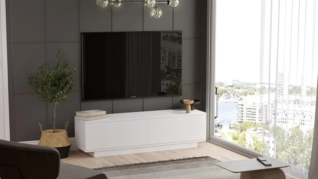Móvel TV FN1 – Branco – 140 cm x 38,2 cm x 35,5 cm