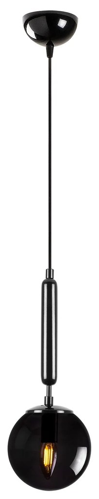 Candeeiro de Teto King – Preto – 15 x 15 x 49 cm