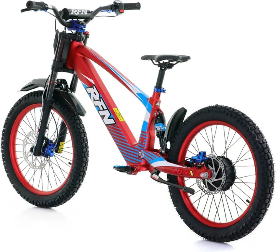 Bicicleta elétrica infantil sem pedais 750W 20" 36V 7.5Ah RXF EVO-RACING Vermelha