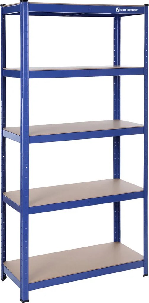 Estantes para cargas pesadas 150 x 75 x 30 cm 650 kg azul