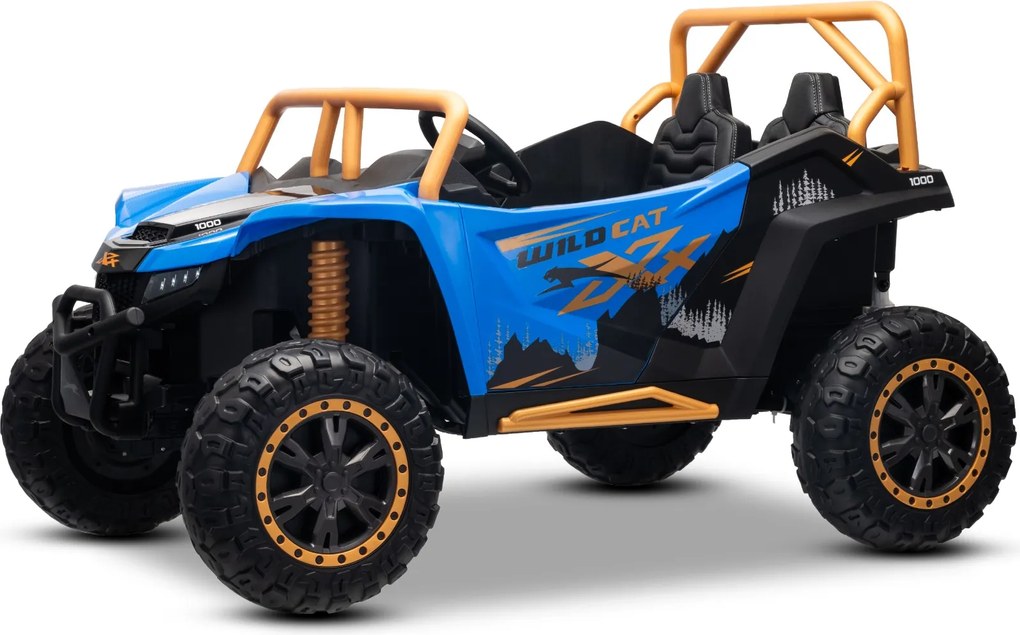 Buggy elétrico para crianças Arctic CAT XXL 4x4 24V,dois lugares, rodas EVA macias, motores potentes, bateria de lítio, suspensão traseira, bancos em