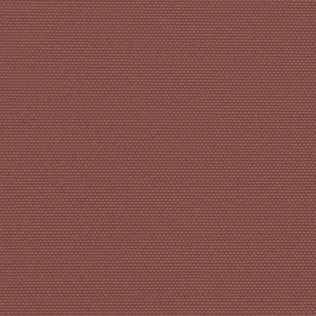 Toldo lateral retrátil 140x1200 cm castanho