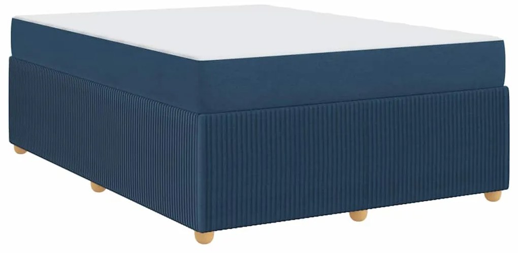 Estrutura da Cama Outros Azul 160 x 200 cm tecido