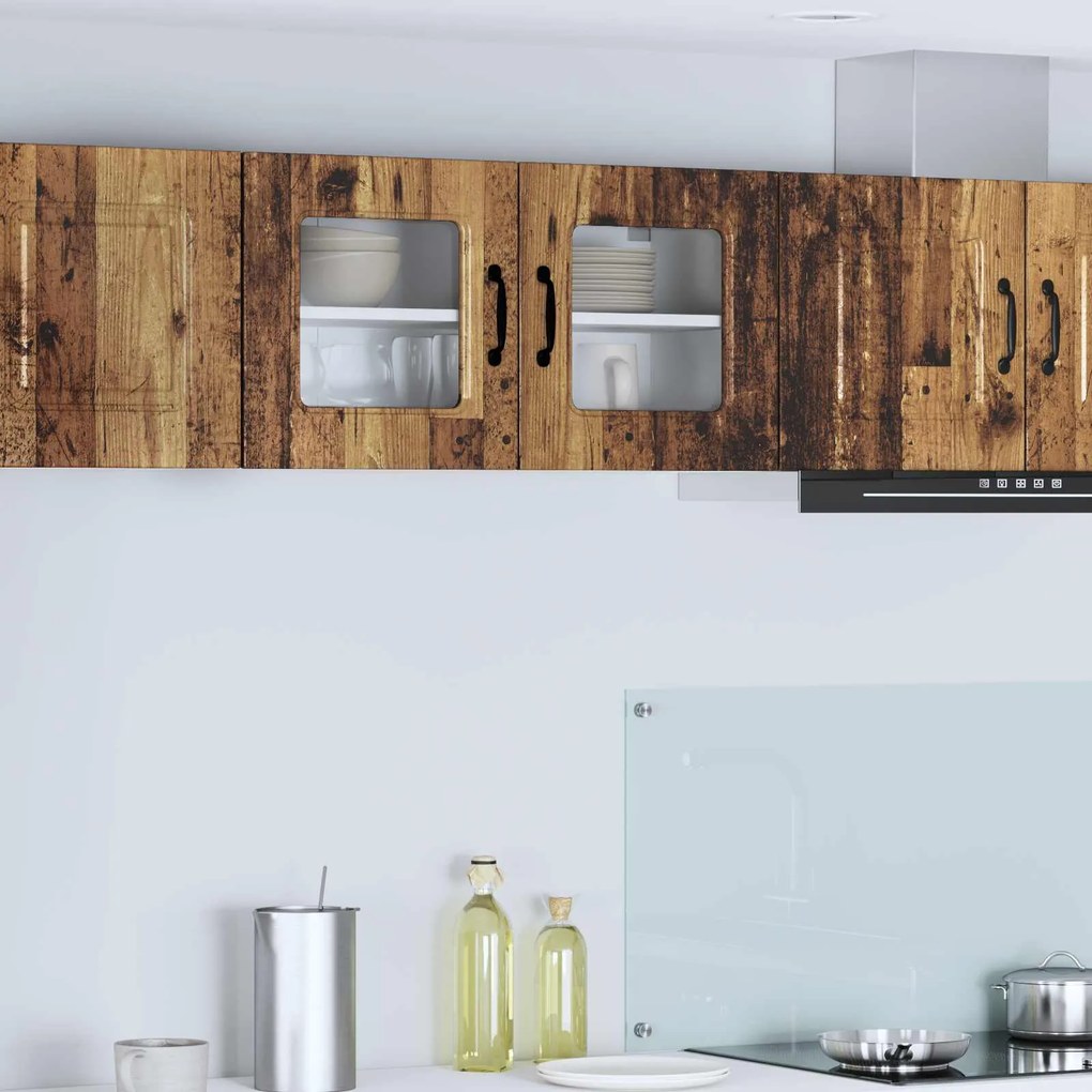 vidaXL Armário de Cozinha Kalmar Madeira antiga 80 x 31 x 40 cm