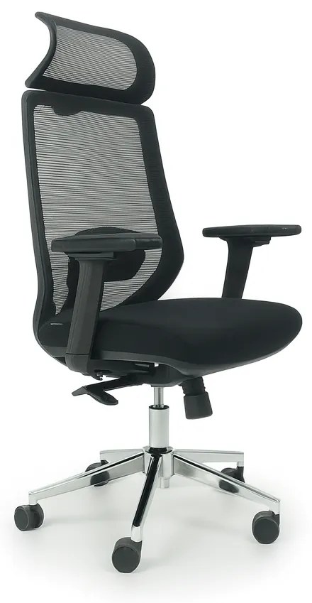 Cadeira de Escritório Executiva Riga Preta