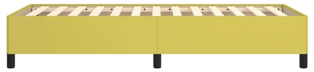 Estrutura de cama em tecido 80x200 cm verde