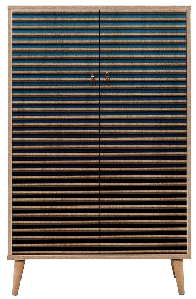 Armário Multiuso Multibox – Carvalho Sonoma – 80x127x36 cm