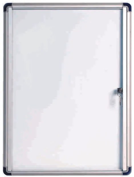 Vitrine Interior 490x660mm Enclore Budget Fundo Magnético Branco (4A4)