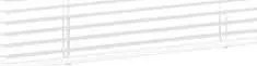 Persiana de Janela com cortinas Outros Manual Branco 100 x 220 cm Alum