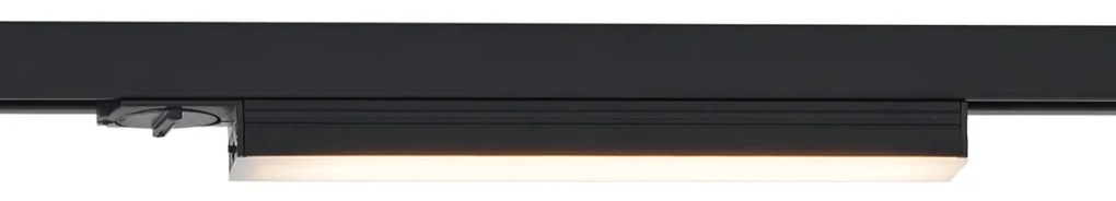 LED Candeeiro de teto moderno preto para sistema de calhas de iluminação monofásico 5W 400 lm 2700-4000K - Iconic Tsiri Moderno