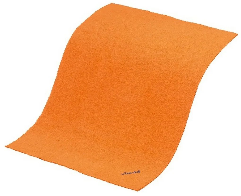 Pano de limpeza de microfibra Vileda 168863 Laranja Poliéster (1 Unidade) (3 Unidades)