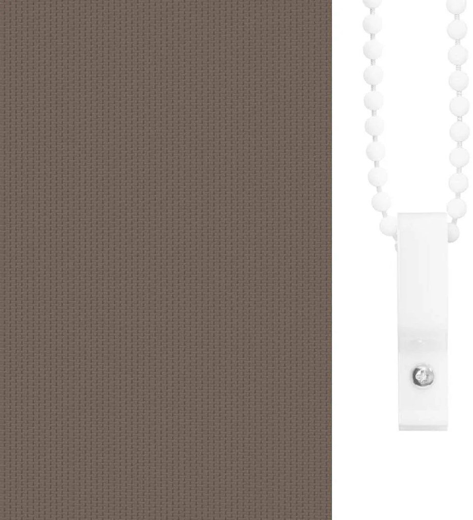 Persiana de enrolar 45x230 cm largura tecido 40,7 cm poliéster