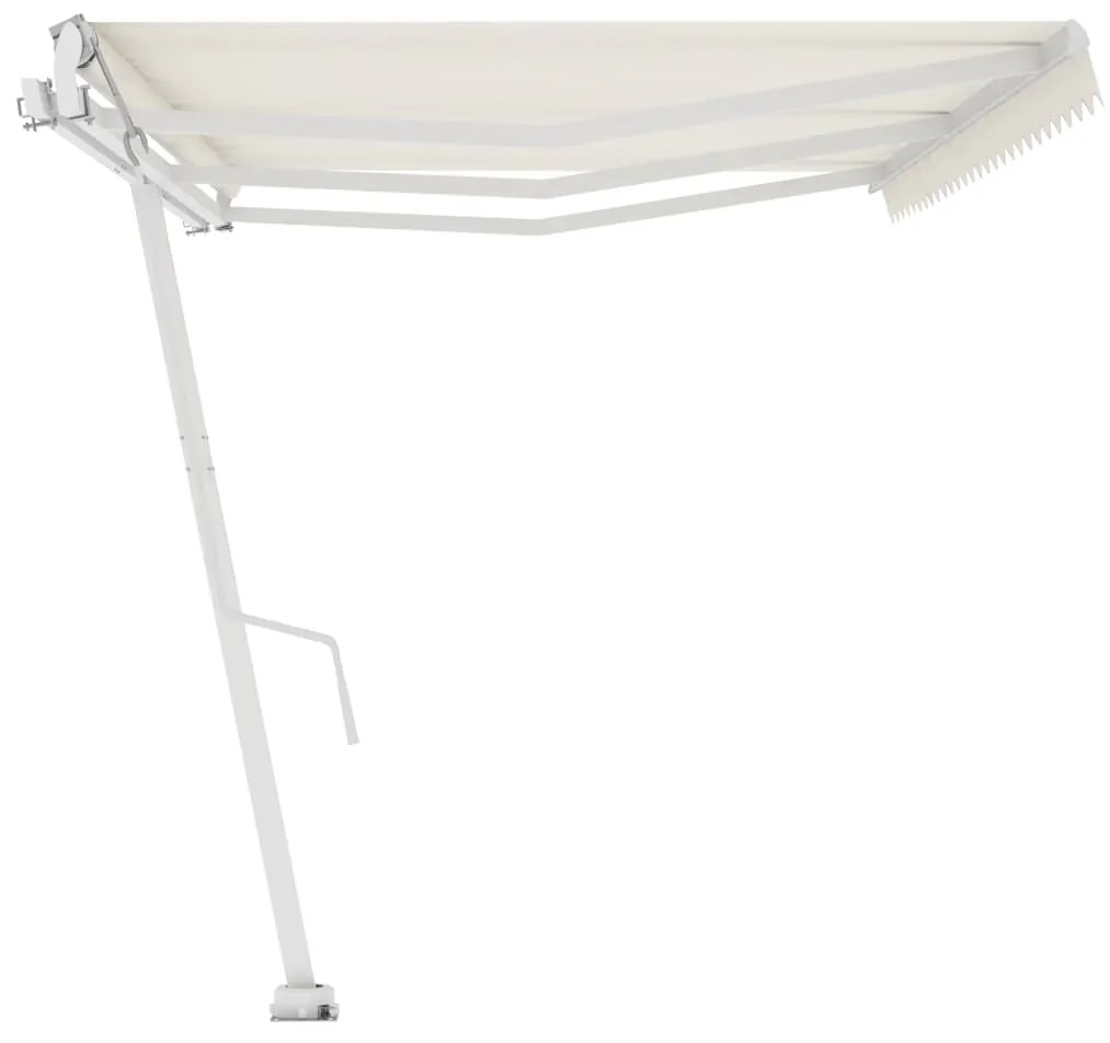 Toldo automático independente 600x350 cm cor creme