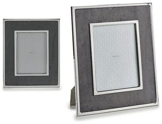 Porta-retratos Cinzento Veludo (1 x 30,8 x 25,8 cm)