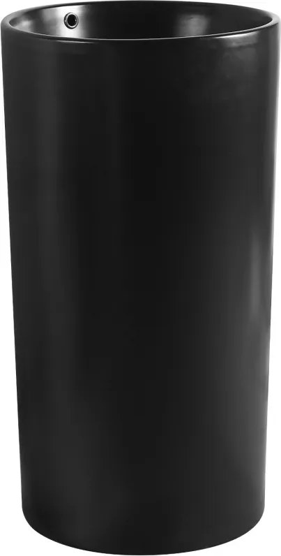 Mexen Nerda lavabo de chão 46 x 46 cm, preto mate - 26084670