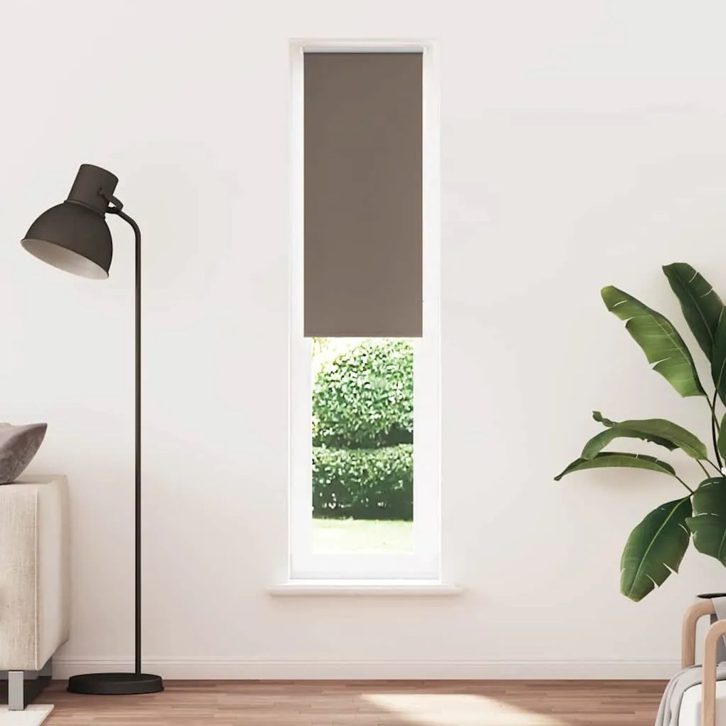 Persiana de enrolar 40x210 cm largura tecido 35,7 cm poliéster