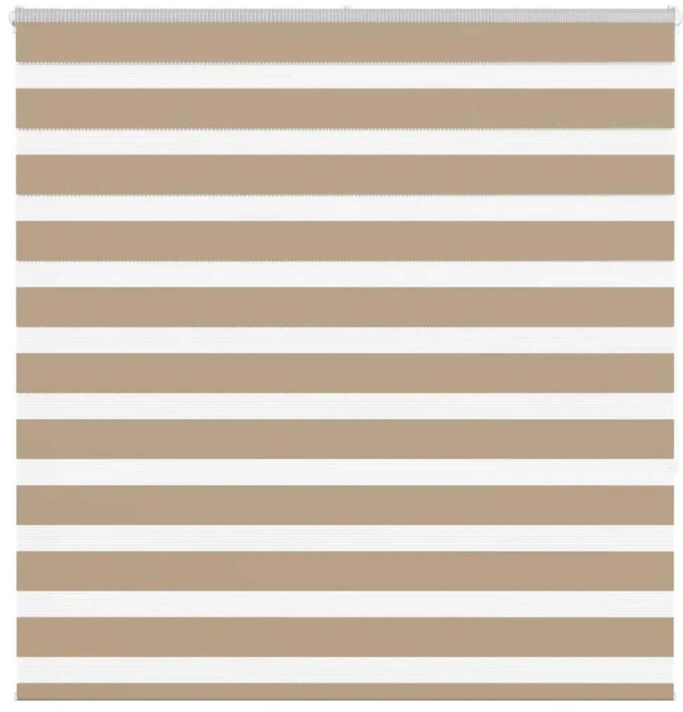 vidaXL Cortina de zebra 145x150 cm largura do tecido 140,9cm poliéster