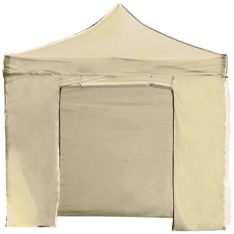 Tenda Jardim Para Festas, Feiras, Eventos 3x3 Line (Kit Completo) Creme