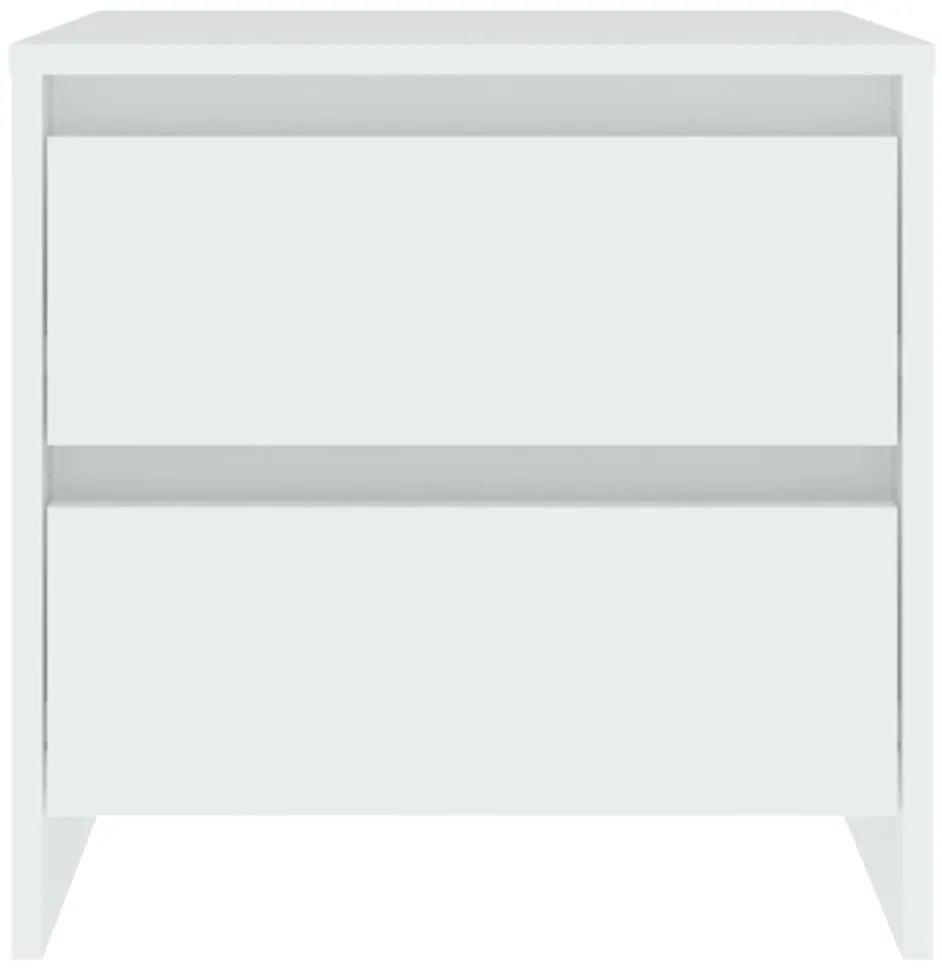 Mesa de cabeceira 45x34,5x44,5 cm aglomerado branco