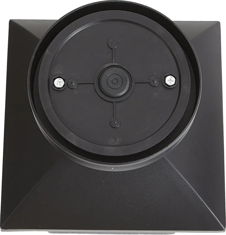 Plafon Clássico Preto IP44 - Leuven