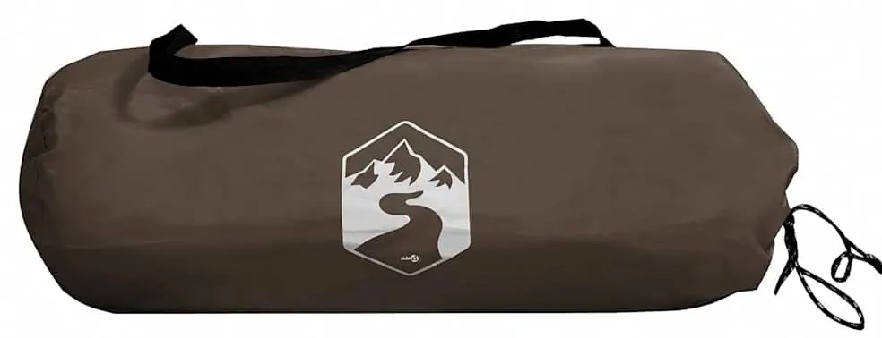 Tenda de pesca para 3 pessoas impermeável castanho