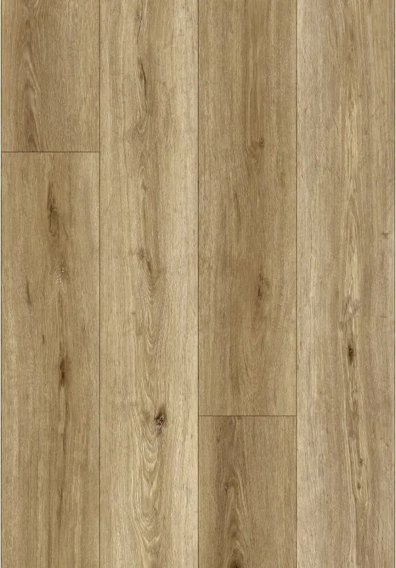 Mexen Sanford amostra de painéis vinílicos SPC 6,5 mm, base IXPE 1,5 mm, 4 V-Fuga, Carvalho - F1059-S