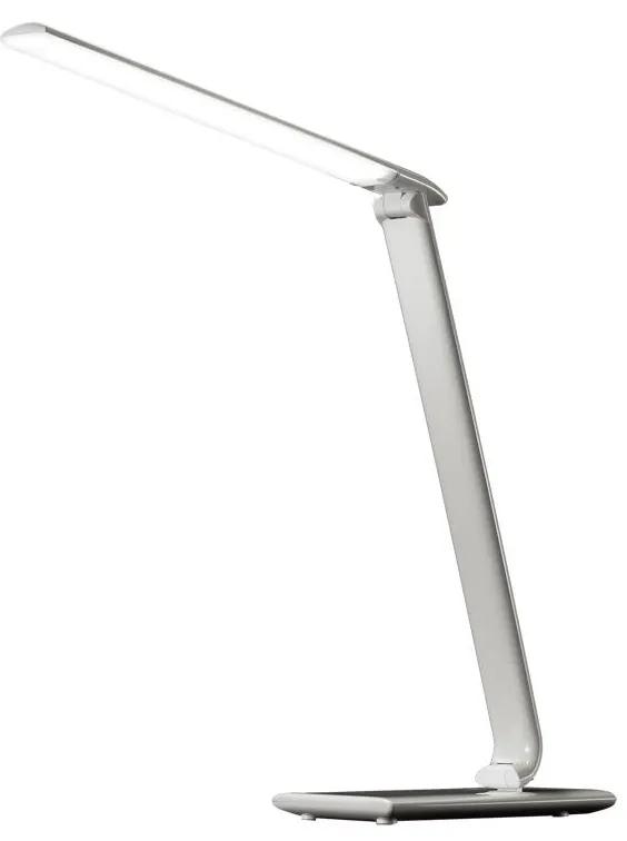 Solight WO37-W - Candeeiro de mesa LED com regulação com conector USB LED/12W/230V branco