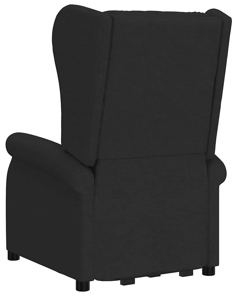 Poltrona elevatória tecido preto