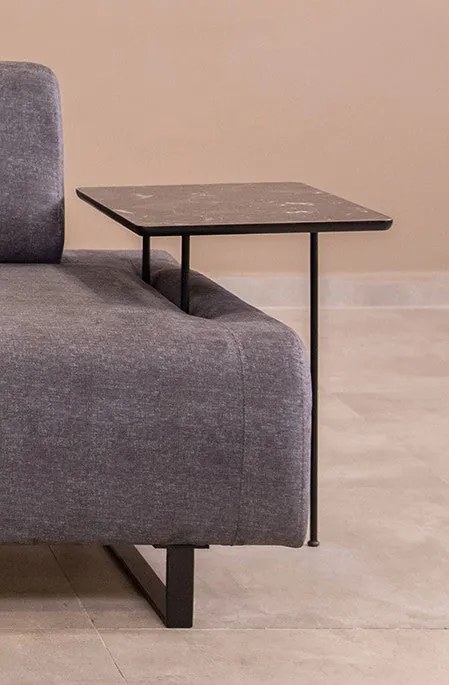 **** Sofá-cama 3 lugares Infinity – Antracite – 220x90x80 cm
**