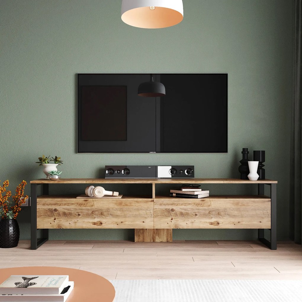 Unidade TV ML19 – Pinho Atlântico – 180x56x35,5 cm