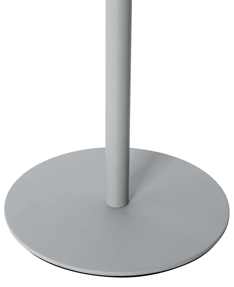 Candeeiro de Mesa Cinzento Recarregável Incl. LED e Dimmer IP54 - Jude Moderno