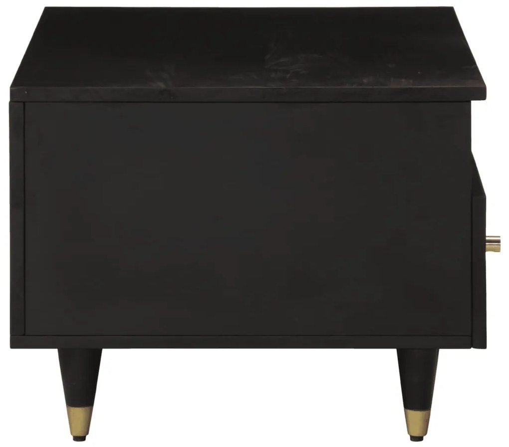 Mesa de centro 80x54x40 cm madeira de mangueira maciça