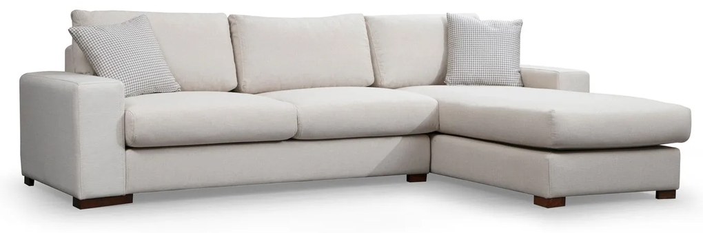 Sofá de Canto Loop – Branco – 270 x 194 cm
