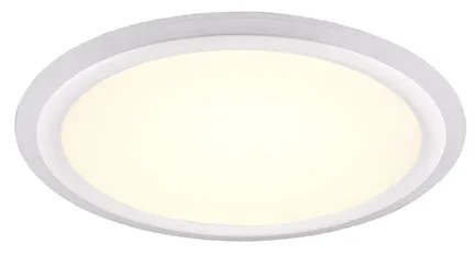Plafon branco 50cm telecomando LED RGB - ANKE Moderno