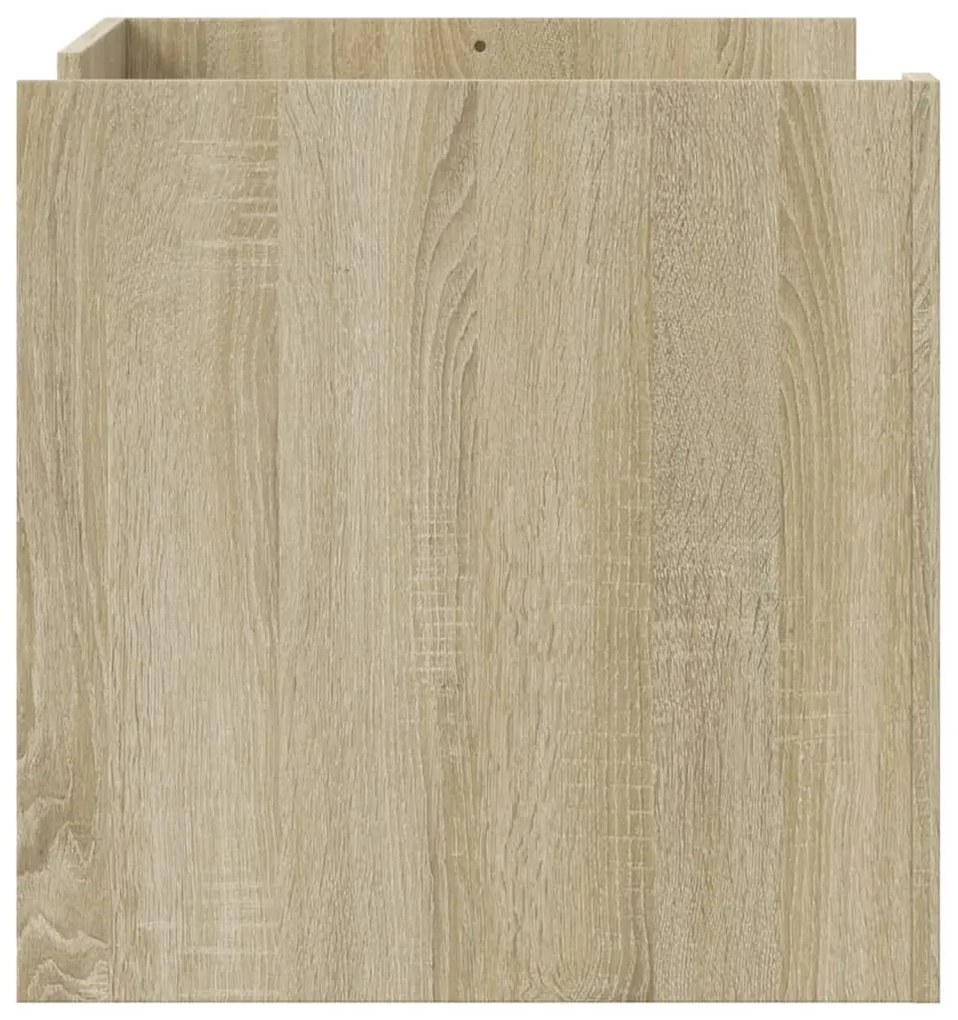 Mesa de centro 80x50x50 cm derivados de madeira carvalho sonoma