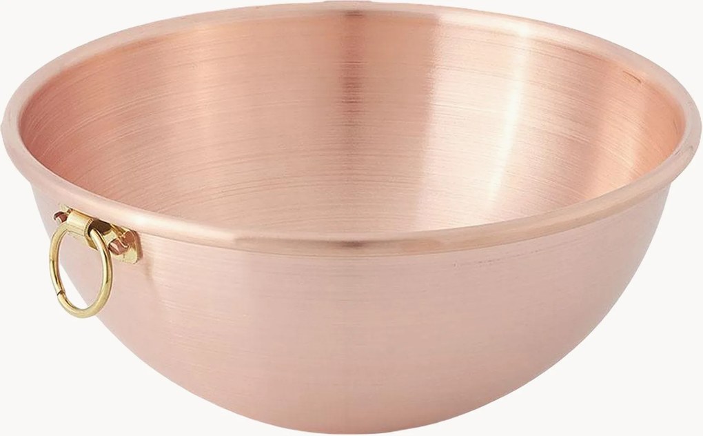 Bastardela em cobre com argola Smerigliata