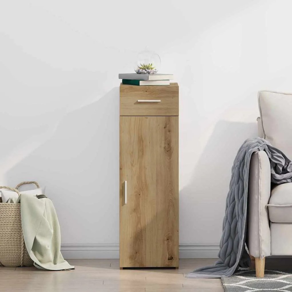 Sideboard vidaXL Artisan Carvalho 30x42,5x93 cm Madeira de Engenharia