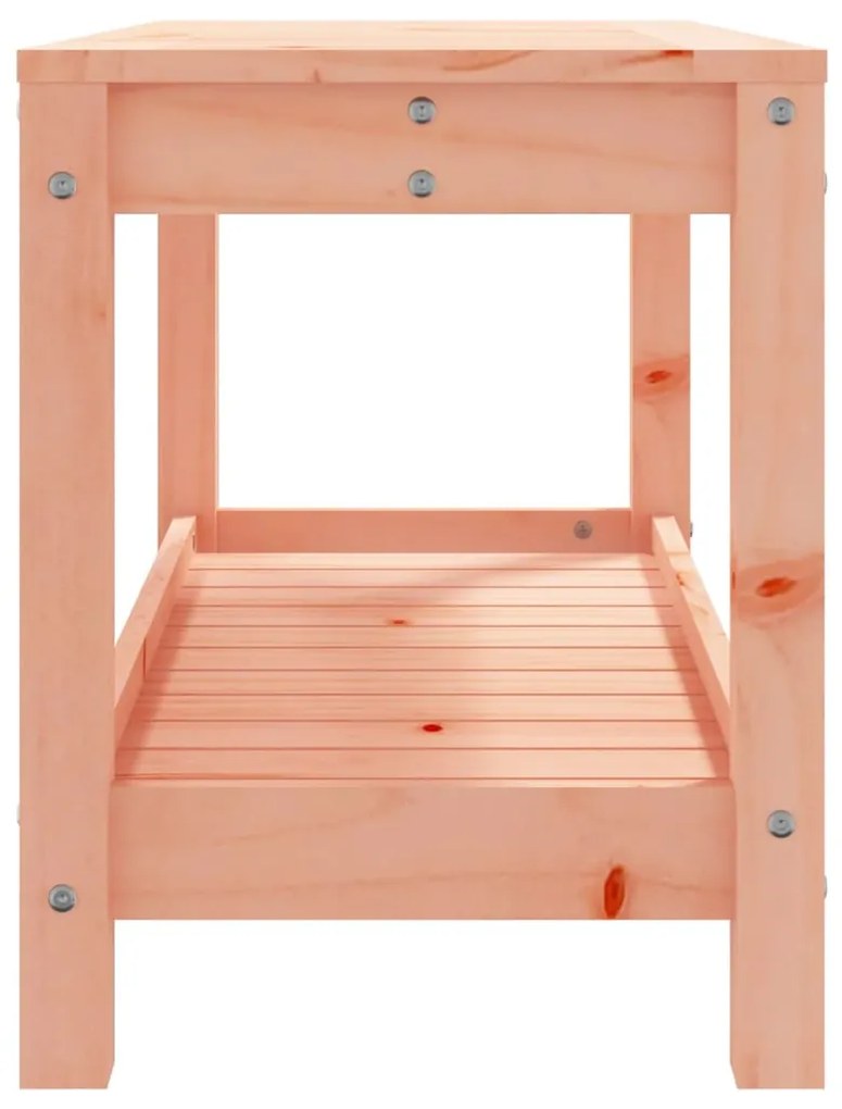 Banco de jardim 82,5x35x45 cm madeira de douglas maciça