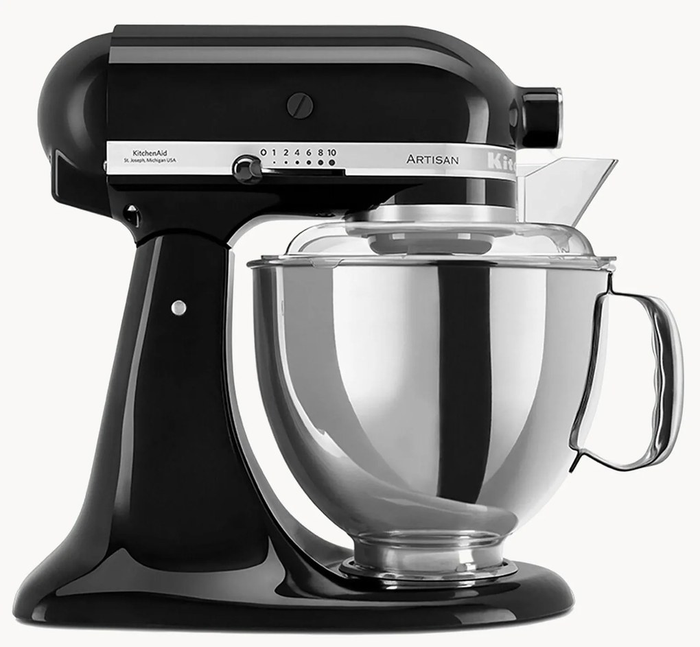 Batedeira com cabeça inclinável Artisan, 4,8 L, conjunto de 8