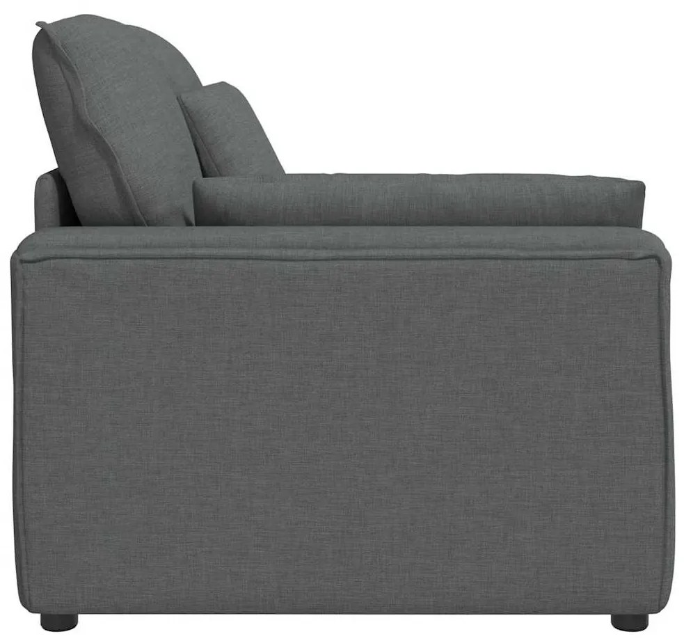 Módulo de sofá modular com braço e almofadões 100 cm