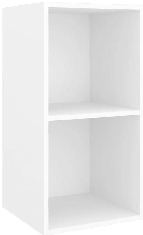 4 pcs conjunto de móveis de TV contraplacado branco