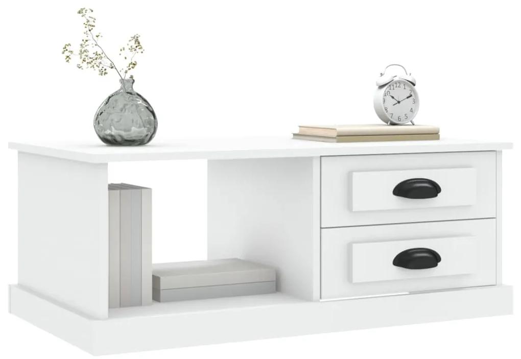 Mesa de centro 90x50x35 cm derivados de madeira branco