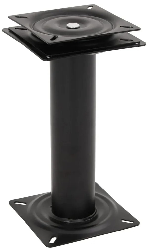 vidaXL Pedestal para banco de barco giratório a 360° aço